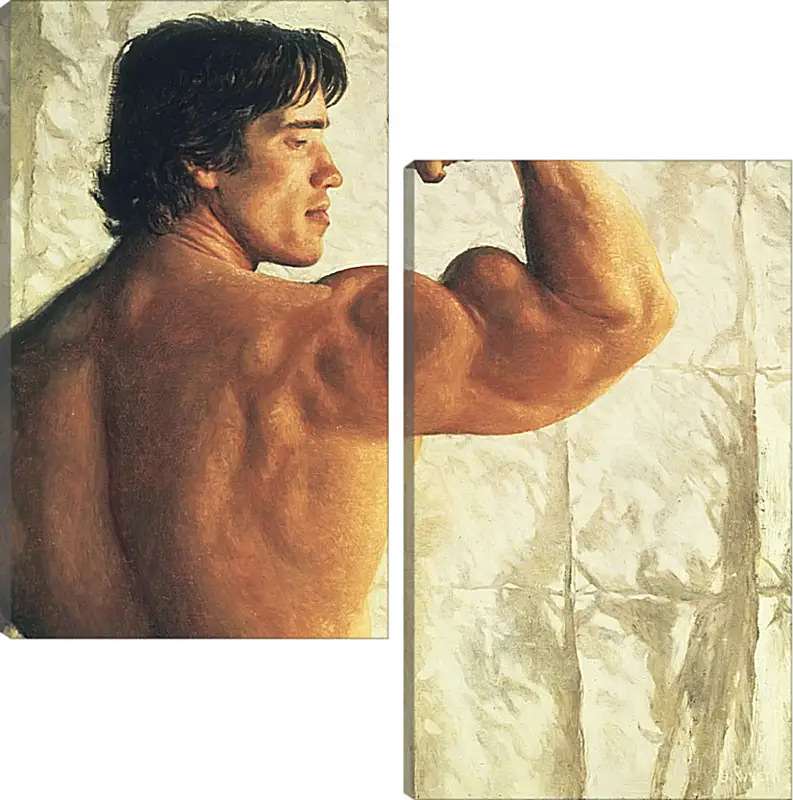Арнольд Шварценеггер (Arnold Schwarzenegger) Арнольд Шварценеггер (Arnold Schwarzenegger)Личности<br>Модульная картина из 2 частей . Любые размеры и конфигурации на выбор. Материал печати: натуральный холст.<br>Размер: 89x90 см., 119x120 см., 149x150 см.;