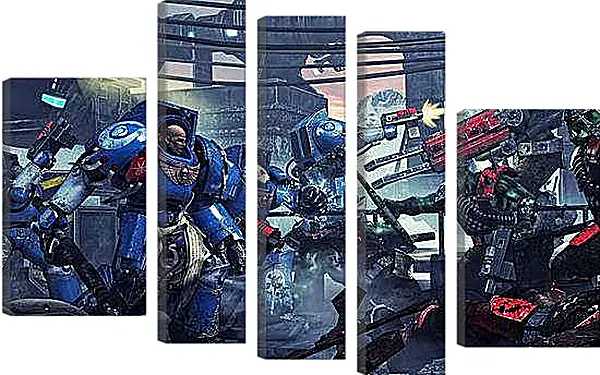 Модульная картина - Warhammer