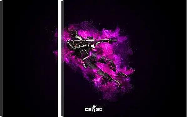 Модульная картина - CS Pink