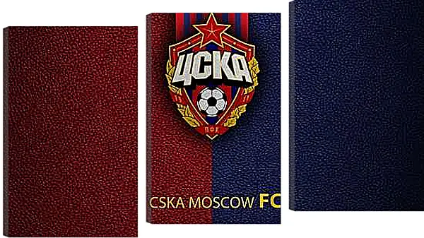 Модульная картина - Эмблема ФК ЦСКА Москва