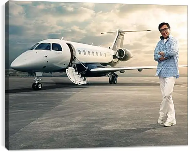 Постер на подрамнике - Джеки Чан. Jackie Chan