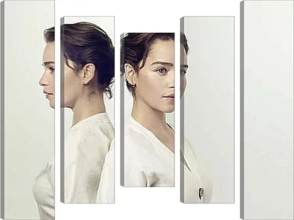 Модульная картина - Эмилия Кларк. Emilia Clarke