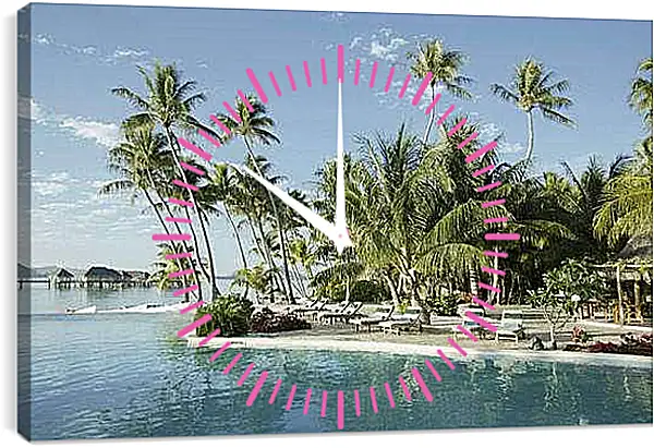 Часы картина - Лето