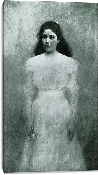 Постер на подрамнике - Bildnis Trude Steiner. Густав Климт