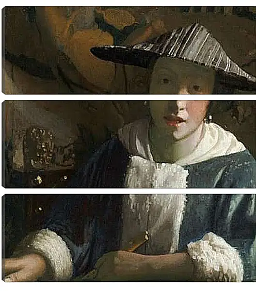 Модульная картина - Молодая японка. Ян (Йоханнес) Вермеер