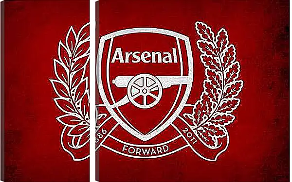 Модульная картина - Эмблема ФК Арсенал