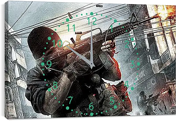 Часы картина - Call Of Duty