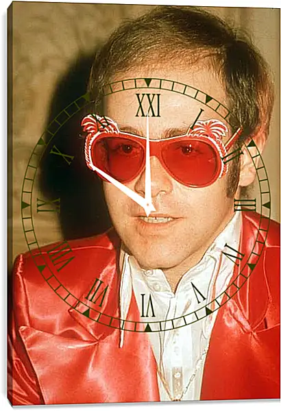 Часы картина - Элтон Джон. Elton John