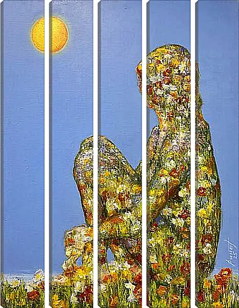 Модульная картина - Флора
