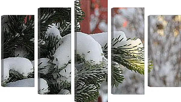 Модульная картина - Зима