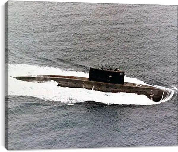 Постер на подрамнике - Подводная лодка