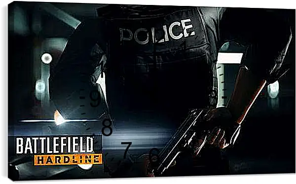 Часы картина - Battlefield: Hardline
