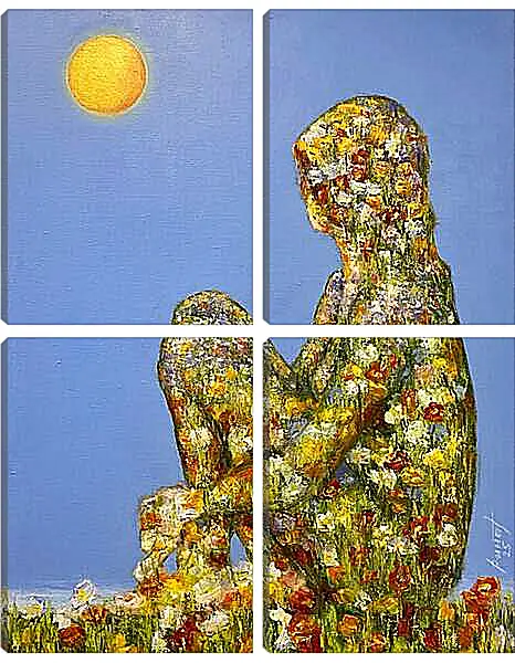 Модульная картина - Флора