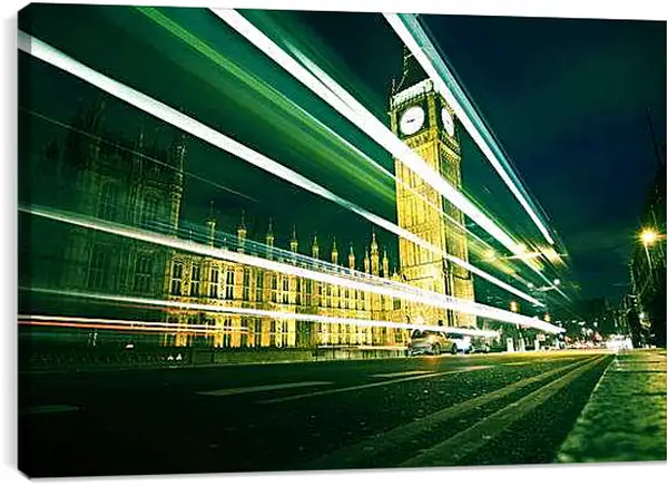 Постер на подрамнике - Лондон. Биг-Бен.