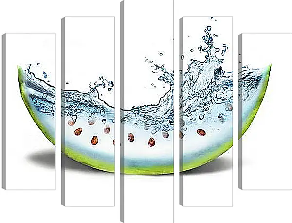 Модульная картина - Водный арбуз