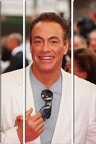 Модульная картина - Жан-Клод Ван Дамм. Jean-Claude Van Damme
