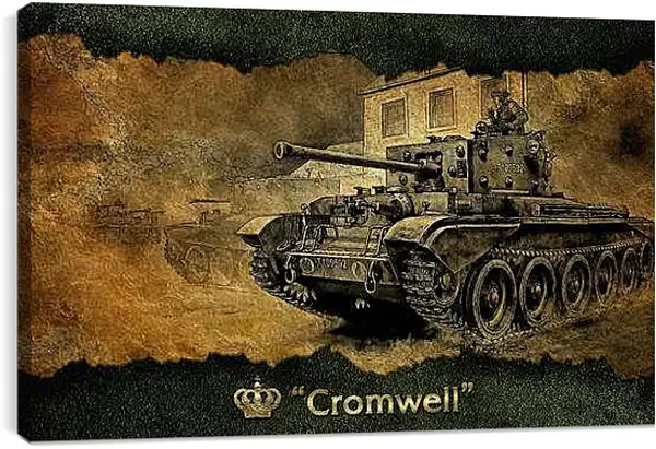 Постер на подрамнике - World Of Tanks