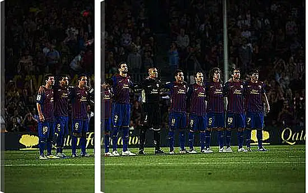 Модульная картина - ФК Барселона. FC Barcelona