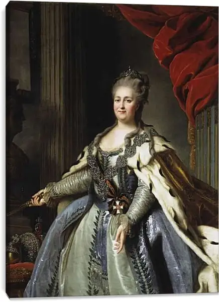 Постер на подрамнике - Екатерина II