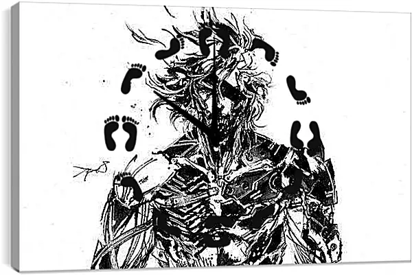 Часы картина - Metal Gear Rising: Revengeance
