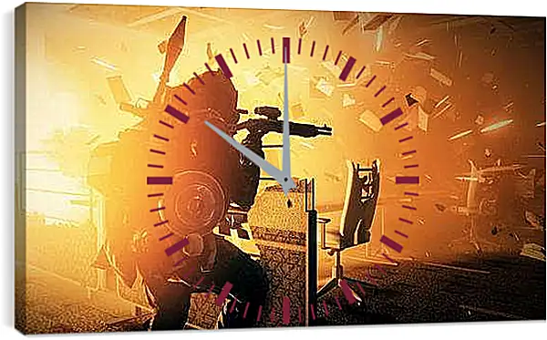Часы картина - Battlefield 3