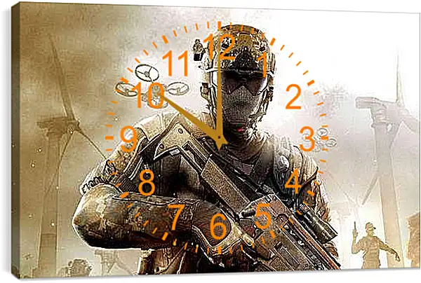 Часы картина - Call Of Duty: Black Ops II