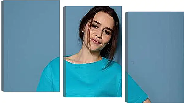 Модульная картина - Эмилия Кларк. Emilia Clarke