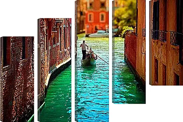 Модульная картина - Гондольер