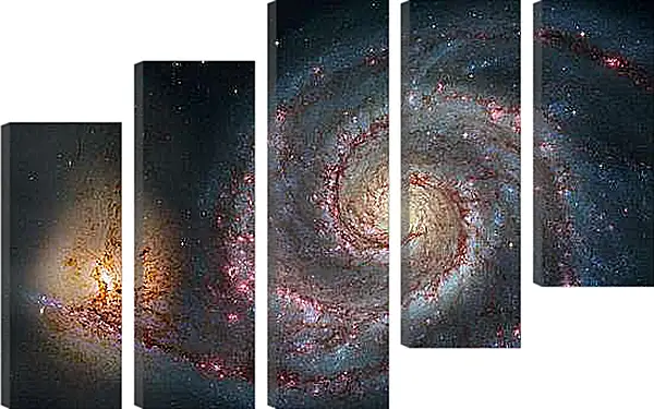 Модульная картина - Космос