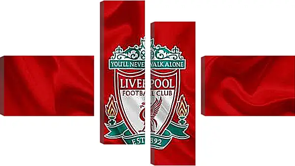 Модульная картина - Эмблема ФК Ливерпуль