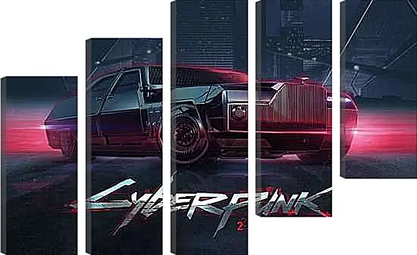 Модульная картина - Cyberpunk 2077