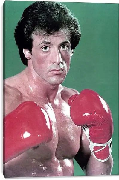 Постер на подрамнике - Сильвестр Сталлоне. Sylvester Stallone