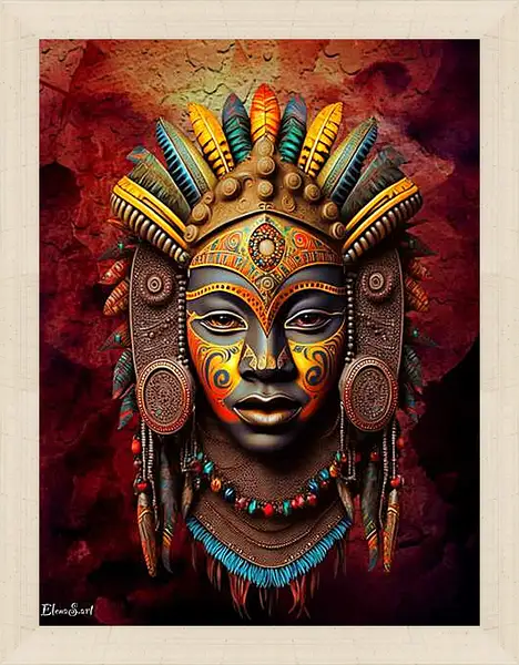 Картина в раме - Mask 10