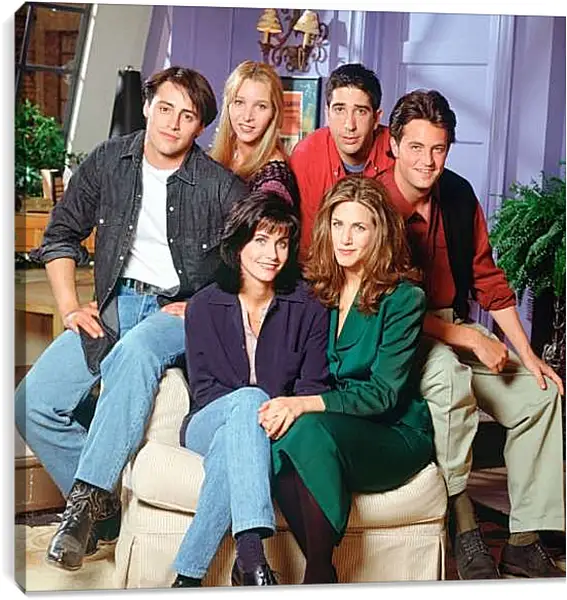 Постер на подрамнике - Друзья. Friends
