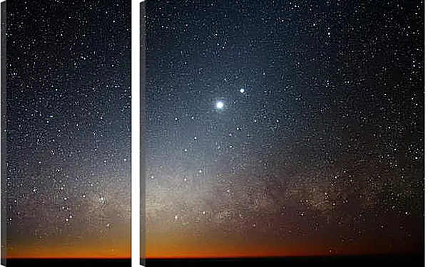 Модульная картина - Космос