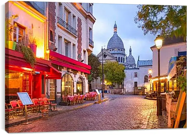 Постер на подрамнике - Париж