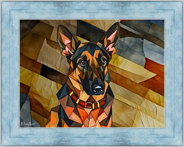 Картина в раме - Dog 19