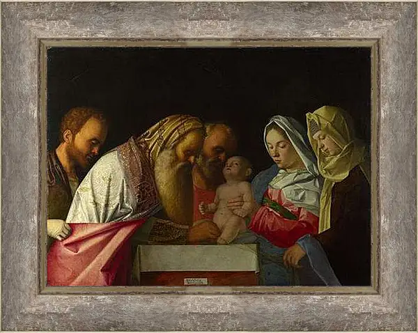 Картина в раме - The Circumcision. Джованни Беллини