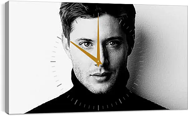 Часы картина - Дженсен Эклс. Jensen Ackles
