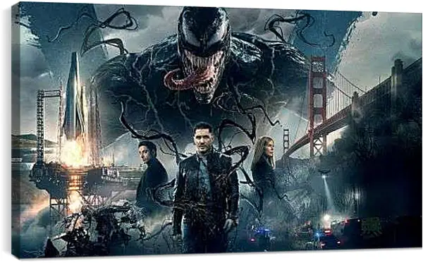 Постер на подрамнике - Веном. Venom