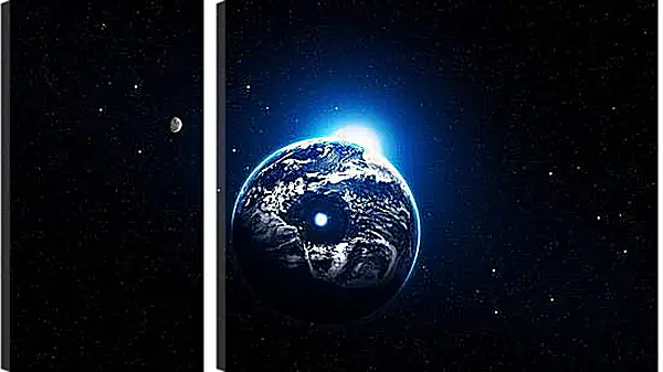 Модульная картина - Космос