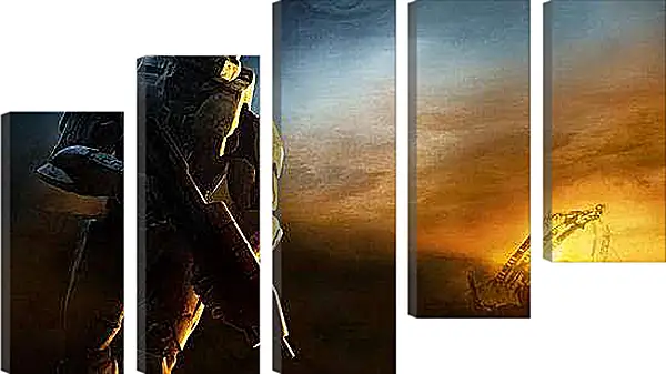 Модульная картина - Halo