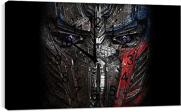 Часы картина - Оптимус Прайм Трансформеры