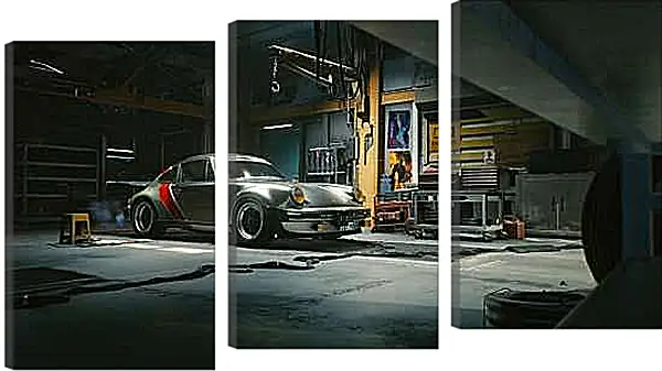 Модульная картина - Cyberpunk 2077