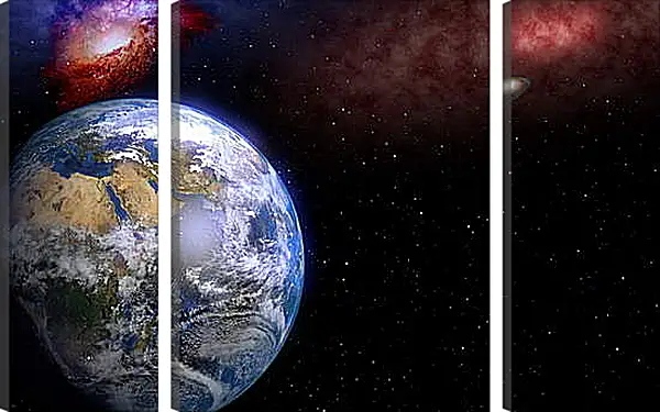 Модульная картина - Космос