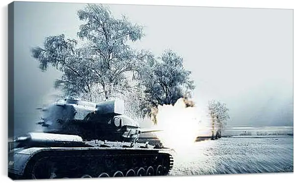 Постер на подрамнике - World Of Tanks