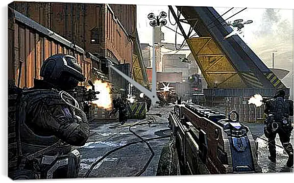 Часы картина - Call Of Duty: Black Ops II