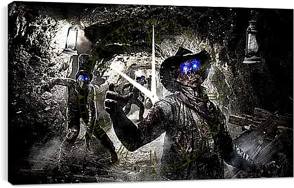 Часы картина - Call Of Duty: Black Ops II
