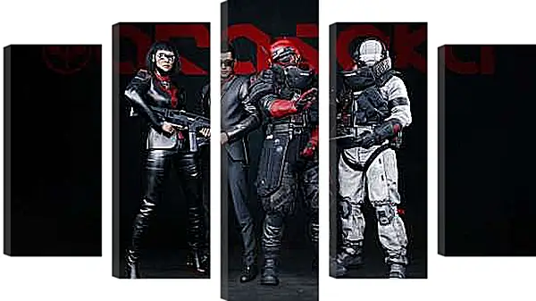 Модульная картина - Cyberpunk 2077