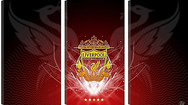 Модульная картина - Эмблема Ливерпуль. Liverpool.